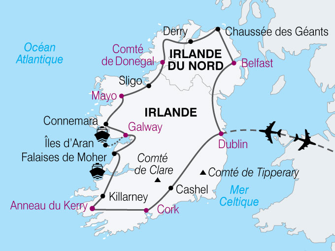 office de tourisme de l'ile d'irlande a paris